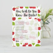 さくらんぼ花嫁ゲームをどれだけ知っているか 招待状 (スタンド正面)