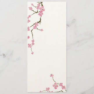 さくらんぼ花招待状 招待状