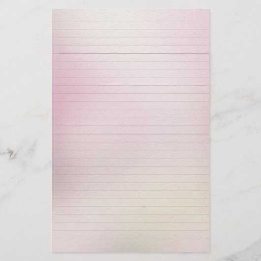 さくらんぼ花文紙 便箋 (裏面)