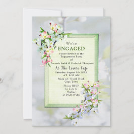 さくらんぼ花春パーティー 招待状