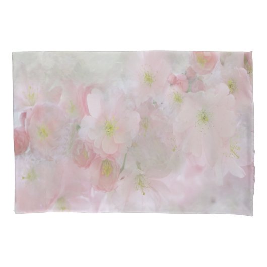 さくらんぼ花枕ケース 枕カバー (正面左)