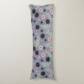 さくらんぼ花柄 ボディピロー (正面縦)