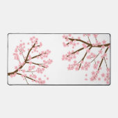 さくらんぼ花桜木フローラピンク桜 デスクマット (正面)