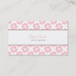 さくらんぼ花模様名刺 名刺