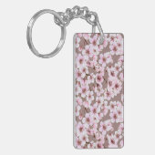 さくらんぼ花模様 キーホルダー (正面左)