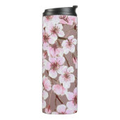 さくらんぼ花模様 タンブラー (回転左)