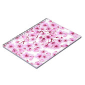 さくらんぼ花模様 ノートブック (左側)
