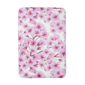 さくらんぼ花模様 バスマット (正面縦)