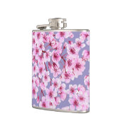 さくらんぼ花模様 フラスク (左)