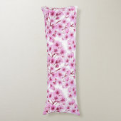 さくらんぼ花模様 ボディピロー (正面縦)