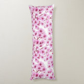 さくらんぼ花模様 ボディピロー (裏面 (縦))