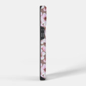 さくらんぼ花模様 iPhoneケース (右側面)
