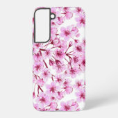 さくらんぼ花模様 SAMSUNG GALAXYケース (裏面)