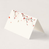 さくらんぼ花水彩表座席表 (裏面)