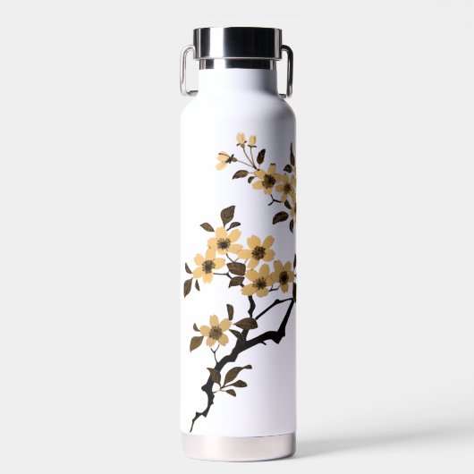 さくらんぼ花水瓶 ウォーターボトル (正面)