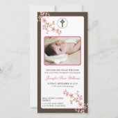 さくらんぼ花洗礼発表（ピンク） (正面)