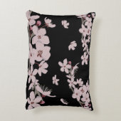 さくらんぼ花浮花 アクセントクッション (裏面(縦))