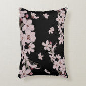 さくらんぼ花浮花 アクセントクッション (正面(垂直))