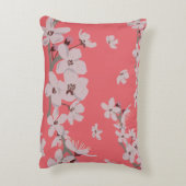 さくらんぼ花浮花 アクセントクッション (裏面(縦))