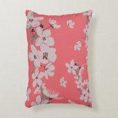 さくらんぼ花浮花 アクセントクッション (正面(垂直))