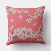 さくらんぼ花浮花 クッション (裏面)
