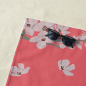 さくらんぼ花浮花 ビーチタオル (インサイチュ)