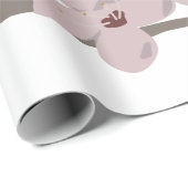 さくらんぼ花浮花 ラッピングペーパー (ロールコーナー)