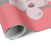 さくらんぼ花浮花 ラッピングペーパー (ロールコーナー)