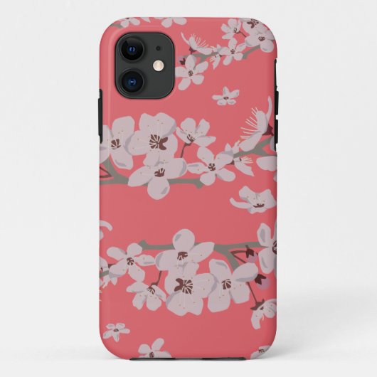 さくらんぼ花浮花 Case-Mate iPhoneケース (裏面)