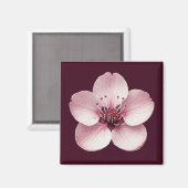 さくらんぼ花磁石 マグネット (正面/裏面)