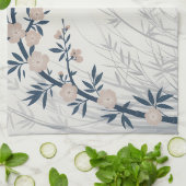 さくらんぼ花竹キッチンタオル キッチンタオル (折り畳み)