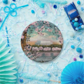 さくらんぼ花紙プレート ペーパープレート (パーティー)