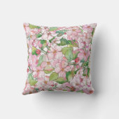 さくらんぼ花結婚記念 クッション (裏面)