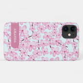 さくらんぼ花花ケース – メイトiPhoneケース Case-Mate iPhoneケース (裏面(横))