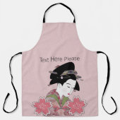 さくらんぼ花芸者 エプロン (正面)