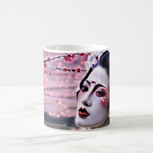 さくらんぼ花芸者 コーヒーマグカップ (中央)