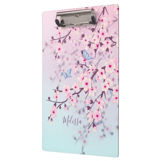 さくらんぼ花蝶の例証 クリップボード (左)