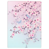 さくらんぼ花蝶の例証 クリップボード (裏面)