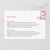 さくらんぼ花道案内カード エンクロージャーカード (正面)