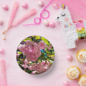 さくらんぼ花鉢鉢、7インチ紙鉢 ペーパーボウル (パーティー)