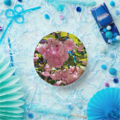 さくらんぼ花鉢鉢、7インチ紙鉢 ペーパーボウル (パーティー)