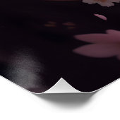 さくらんぼ花飾り少女 ポスター (コーナー)