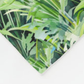 さくらんぼ花飾り フリースブランケット (角)