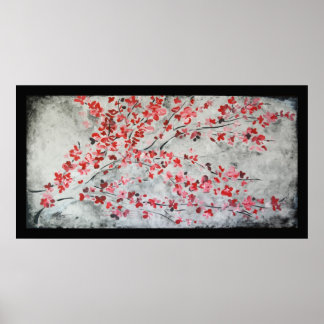 さくらんぼ花1 ポスター