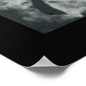 さくらんぼ花1 ポスター (角)