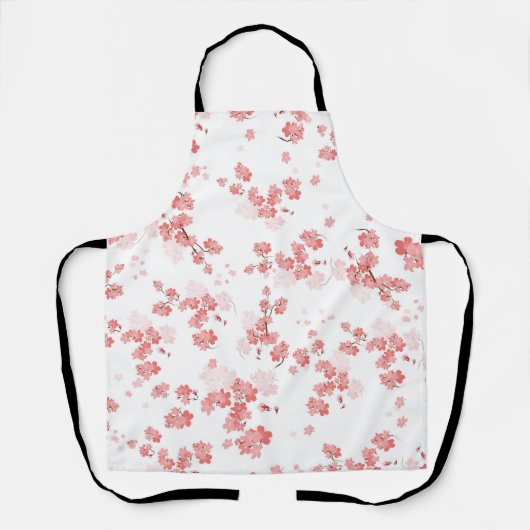 さくらんぼ花2 エプロン (正面)