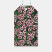 さくらんぼ花2 ギフトタグ (裏面)