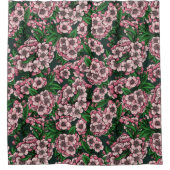 さくらんぼ花2 シャワーカーテン (正面)