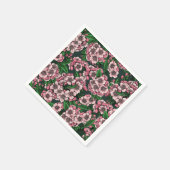 さくらんぼ花2 スタンダードカクテルナプキン (角)