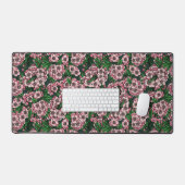 さくらんぼ花2 デスクマット (キーボード&マウス)